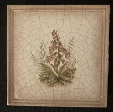 1 alte Kachelofenfliese