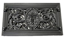 Antike Ofentür Warmhaltefach