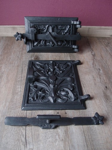 Antike ofentür jugendstil - ofentür,