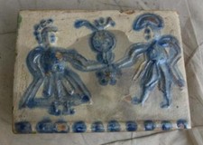 antike Ofenkachel Ofen Kachel