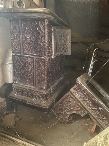 Kachelofen antik gebrochen - kachelofen,